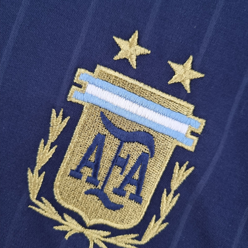 Camisa Retro Argentina Away Azul