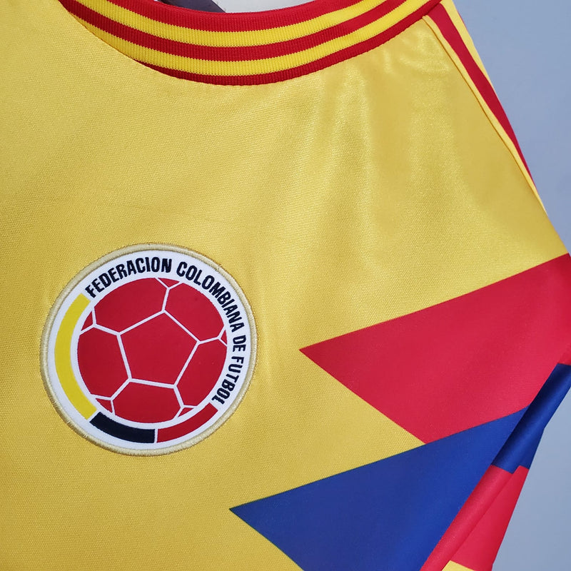 Camisa Retro COLÔMBIA