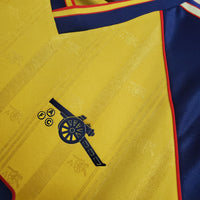 Camisa Retro Arsenal 1991 Away Amarela