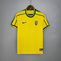 Camisa Retro Brasil 1998 Home
